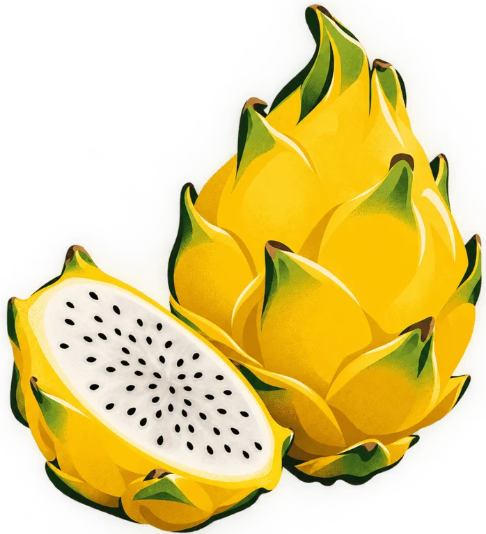 Pitahaya Amarilla de Palora - Fruta Fresca